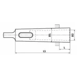 ELMAG Reduzierhülse MK 5 / MK 2 -Bau Zauber Verkaufsgeschäft zubehoer fuer fraes geraete 1494589 czm