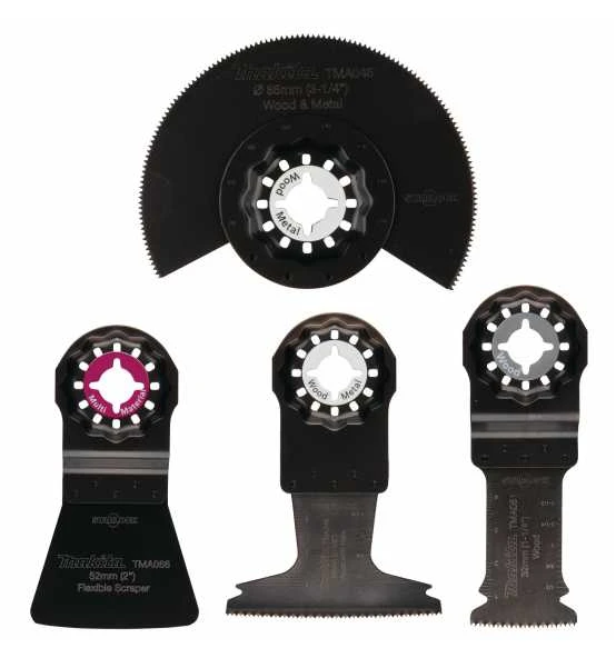 Makita Multifunktionswerkzeug Fußboden-Set, 4-teilig, TMA045, TMA048, TMA051, TMA066 3 Makita Multifunktionswerkzeug Fußboden-Set, 4-teilig, TMA045, TMA048, TMA051, TMA066